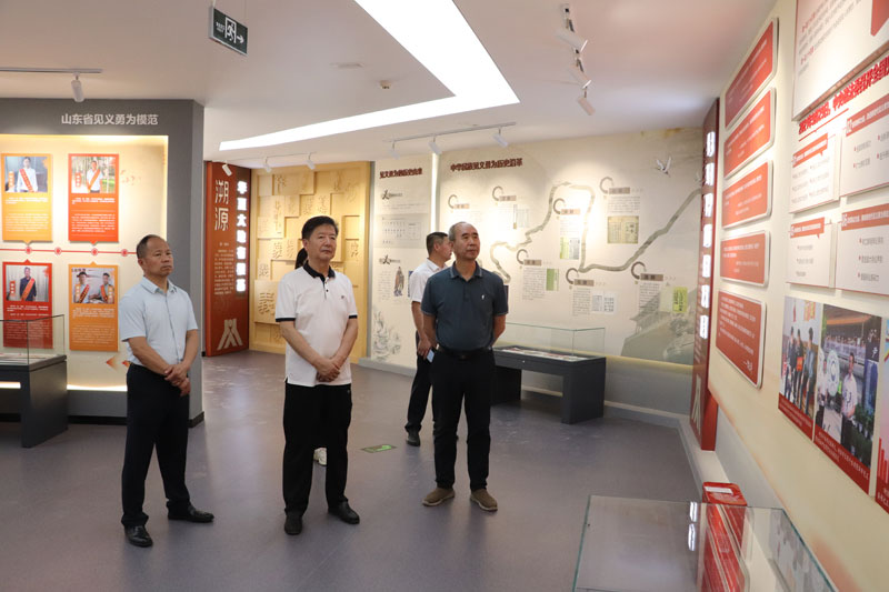 青岛市见义勇为基金会赴菏泽市、徐州市学习考察见义勇为工作(图3)